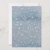 Boys Bären Hot Air Ballon über Moon Baby Dusche Einladung (Rückseite)