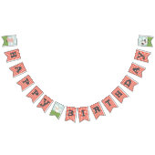 Boys Barnyard Farm Animans Geburtstag Wimpelkette (Alle)