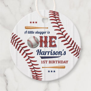 Boys Baseball 1. Geburtstag Geschenkanhänger