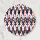 Boys Baseball 1. Geburtstag Geschenkanhänger (Rückseite)