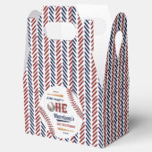 Boys Baseball 1. Geburtstag Geschenkschachtel (Geöffnet)