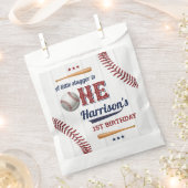 Boys Baseball 1. Geburtstag Geschenktütchen (Ausgeschnitten)