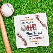 Boys Baseball 1. Geburtstag Serviette