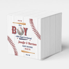 Boys Baseball Baby Dusche Geschenkschachtel