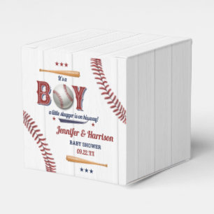 Boys Baseball Baby Dusche Geschenkschachtel