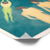 "BOYS BATHING" VON EDVARD MUNCH 1896 POSTER (Ecke)