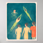 "BOYS BATHING" VON EDVARD MUNCH 1896 POSTER (Vorne)