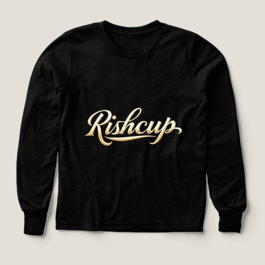 Boys Bella+Leinwand Tri-Mix Langschläfer Shirt, So (Design Vorderseite)