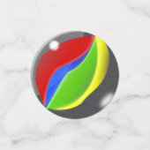 Boys Birthday Balls Confetti Konfetti (Klein Vorderseite)