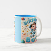 Boy's birthday Mug Zweifarbige Tasse (VorderseiteRechts)