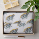 Boys Birthday Party Blue Semi Truck Seidenpapier (Geschenk)