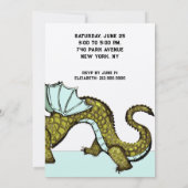 Boys Birthday Party Einladung (Rückseite)