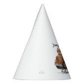 Boys Birthday Party Orange Semi Truck Partyhütchen (Links)