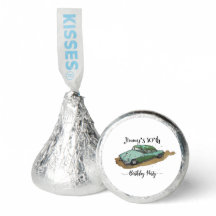 Boys birthday party two toned sedan