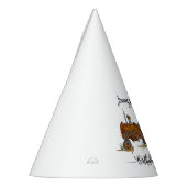 Boys birthday party with antique tractor design partyhütchen (Links)