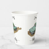 Boys birthday party with two toned sedan pappbecher (Rechts)