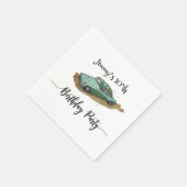 Boys birthday party with two toned sedan serviette (Ecke)