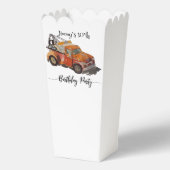 Boys birthday party with wrecker geschenkschachtel (Rückseite)