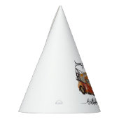 Boys Birthday party with wrecker Partyhütchen (Links)