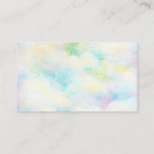 Boys Blue Dragon Diaper Raffle Baby Dusche Begleitkarte (Rückseite)