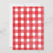 Boys Blue Fishing Wir sind begeistert vom 1. Gebur Einladung (Rückseite)