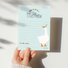 Boys Blue Gose Erste Geburtstagszeit Kapselkarten Einladung