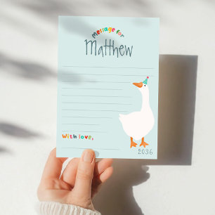 Boys Blue Gose Erste Geburtstagszeit Kapselkarten Einladung