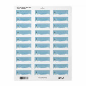 ・ Boys Blue Rocket Ship Weltraumschiff Rücksendead (Vorne)