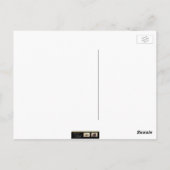 Boys Brass Band, Warsaw Indiana Vintag Postkarte (Rückseite)