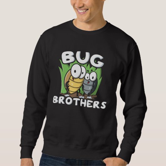 Boys Bug Brother Matching Family   Bug Hunter Sweatshirt (Vorderseite)