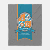 Boys Caden oder Buchstabe C, d. h. graue Decke (Vorderseite)