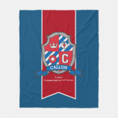 Boys Callum oder Buchstabe C, d. h. graue Decke (Vorderseite)