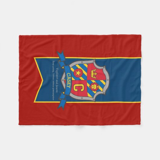 Boys Casey oder C Name bedeutet Decke (Vorderseite (Horizontal))