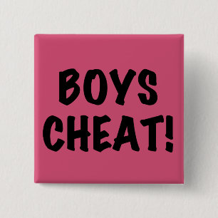 Boys Cheat Button