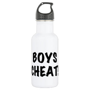 Boys Cheat Edelstahlflasche