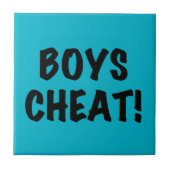 Boys Cheat Fliese (Vorderseite)
