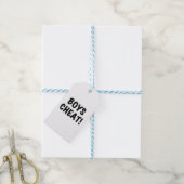 Boys Cheat Geschenkanhänger (Mit Garn)