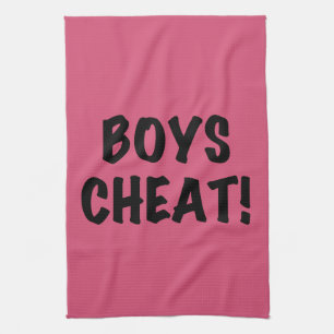Boys Cheat Geschirrtuch