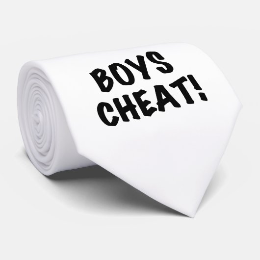 Boys Cheat Krawatte (Gerollt)