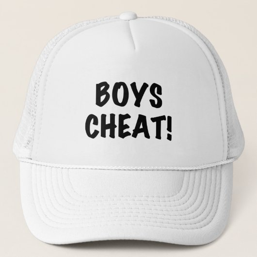 Boys Cheat Truckerkappe (Vorderseite)