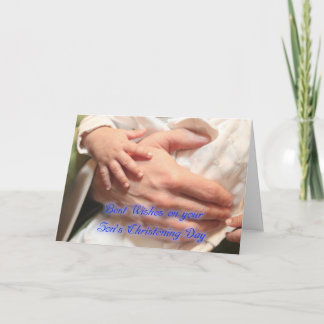 Boy's Christening Karte