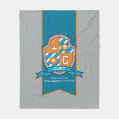 Boys Clint oder Buchstabe C, d. h. graue Decke (Vorderseite)