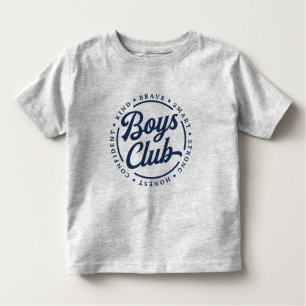 Boys Club T - Shirt - Brave Smart Strong Honkind