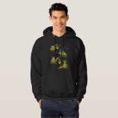 Boys Construction Vehicle Hanukkah Jewish Boys Kid Hoodie (Vorne ganz)
