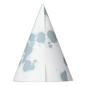 Boys Cool Paintball Party Kindergeburtstag Partyhütchen (Rückseite)