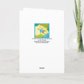 Boy's Custom Cartoon Geburtstag Karte (Rückseite)