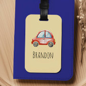 Boys Cute Car Kids Gepäckanhänger