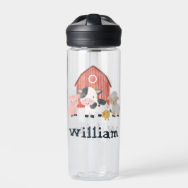 Boys Cute Farm Animal Barnyard Kids Trinkflasche