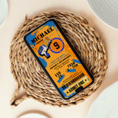 Boys Dart Gun Party Geburtstagseinladung Einladung