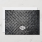 Boys Dart Tag Geburtstagsparty Einladung (Rückseite)